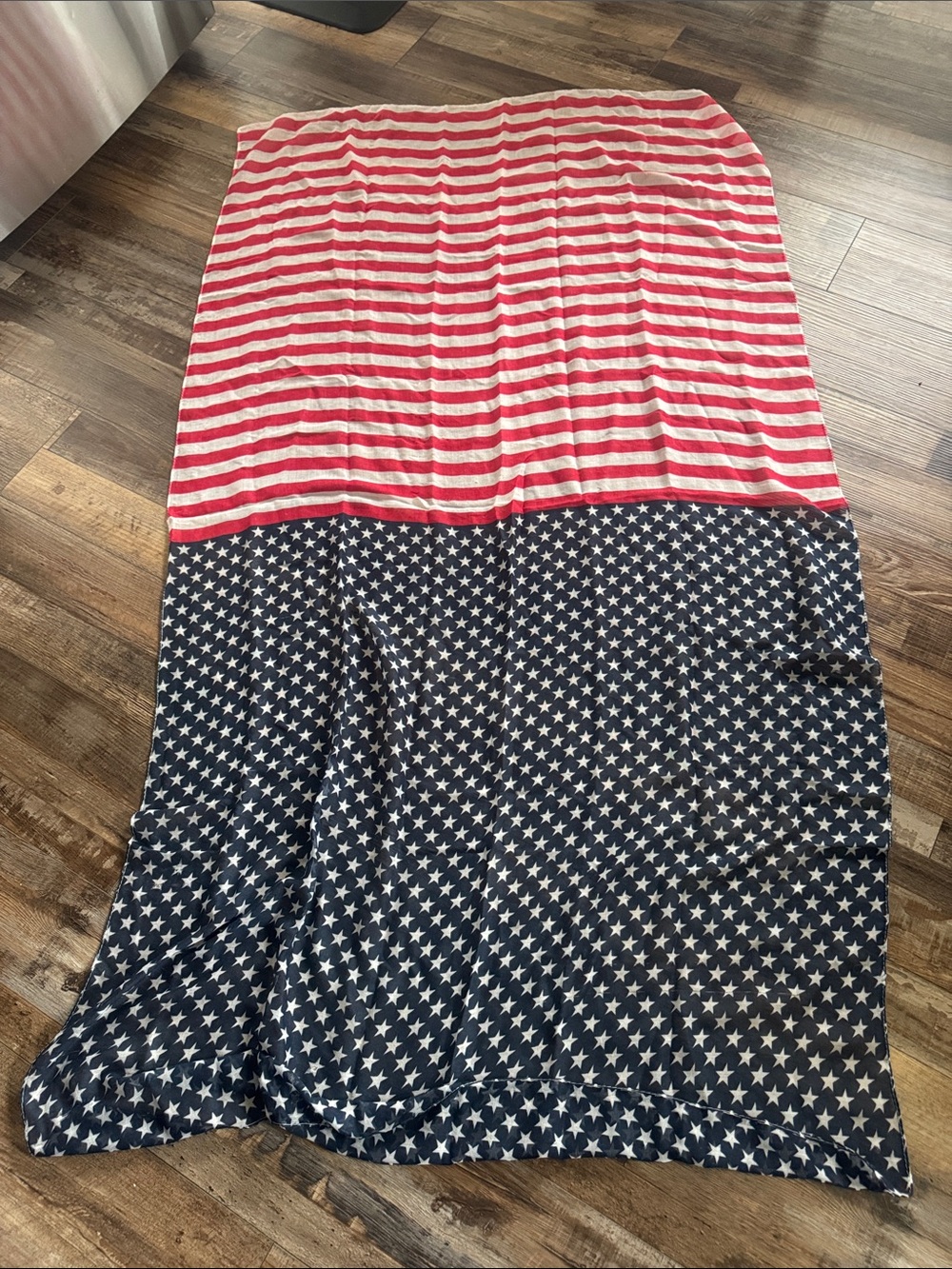 All Jazzed up scarf Stars & Stripes Lightweight Flag Print Scarf/Wrap